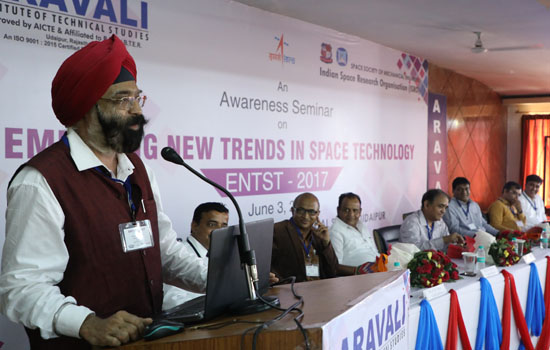 Seminar organized by the ISRO on "Emerging New Trends in Space Technology"