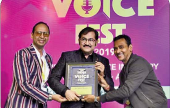 Sudesh Bhosale Wins Big At India Voice Fest 2019