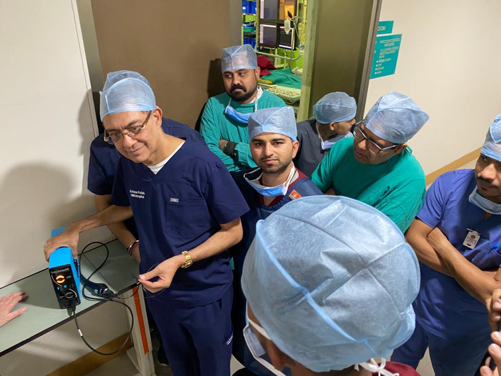 FIRST IN INDIA TRANSRADIAL CASE OF SHOCKWAVE INTRAVASCULAR LITHOTRIPSY