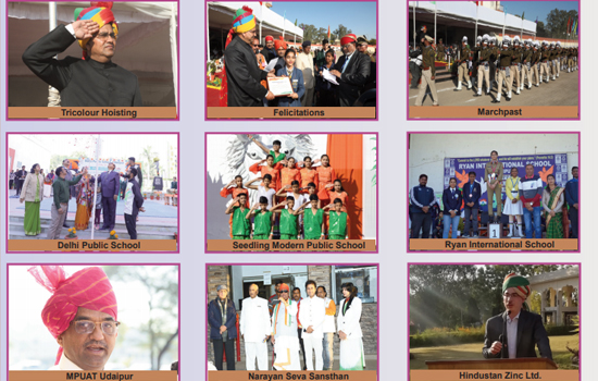 71th Republic Day Celebration in Udaipur