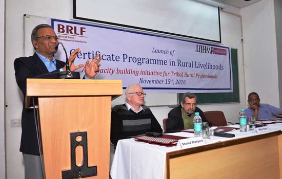 IIHMR University Partners With BRLF to Offer a Certificate Programme in Rural Livelihoods IIHMR University Partners With BRLF to Offer a Certificate Programme in Rural Livelihoods