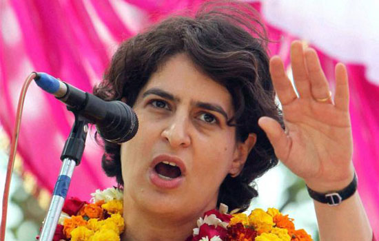 Priyanka laughs off sexist remark by BJP's Katiyar