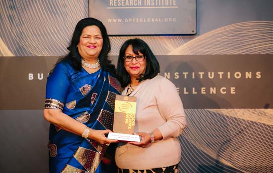 Education Evangelist Of The Year" Award To Grace Pinto Education Evangelist Of The Year" Award To Grace Pinto