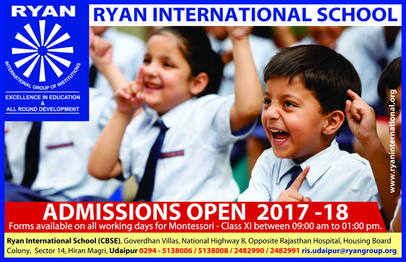 Ryan International School Admission Open 