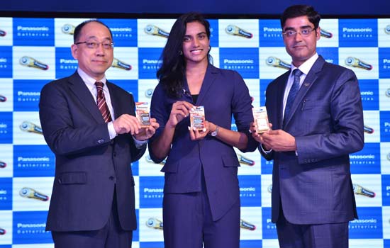Panasonic Batteries signs up P.V. Sindhu as the Brand Ambassador