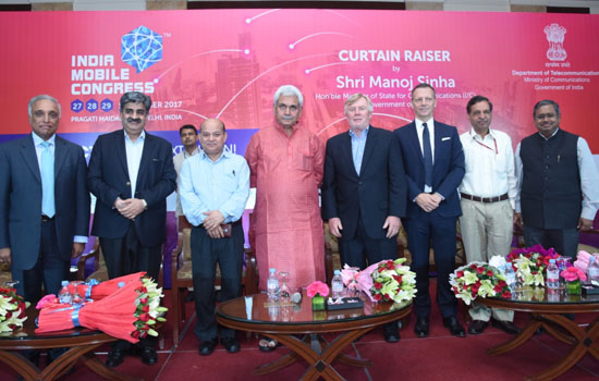 India Mobile Congress launched by Manoj Sinha Minister of Communications India Mobile Congress launched by Manoj Sinha Minister of Communications