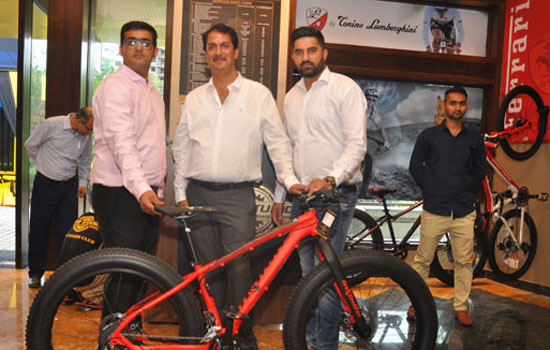 Launch of bike studio in Udaipur