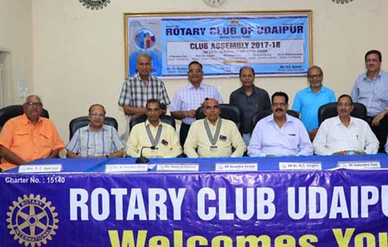 Rotary Club Udaipur plans to invest 40 lakhs Rotary Club Udaipur plans to invest 40 lakhs