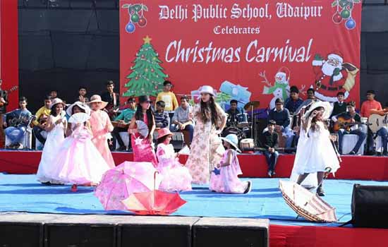 D.P. S. Celebrated colorful Christmas carnival