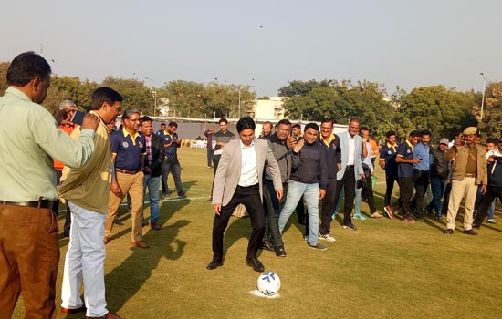 CAMP BEGINS FOR THE FINAL – 40 AT HINDUSTAN ZINC FOOTBALL ACADEMY