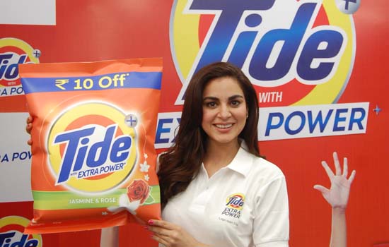 New Tide Plus with Extra Power Launched Shraddha Arya, Anita Hassanandani and Sai Tamhankar