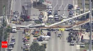 US: Six people killed in bridge collapse at Florida US: Six people killed in bridge collapse at Florida