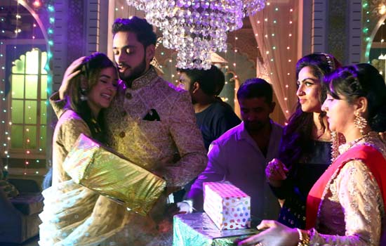 Eisha Singh, Adnan Khan with cast of serial IshqSubhan Allah shot BakraEid promo Eisha Singh, Adnan Khan with cast of serial IshqSubhan Allah shot BakraEid promo
