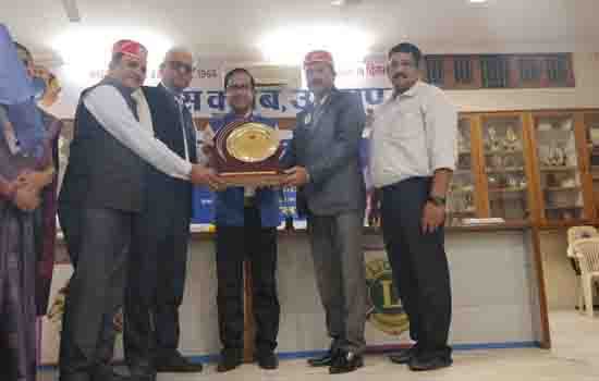Lion Suresh Mehta  Honored