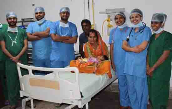 Successful operation of a four-month baby girl with new technology in PIMS