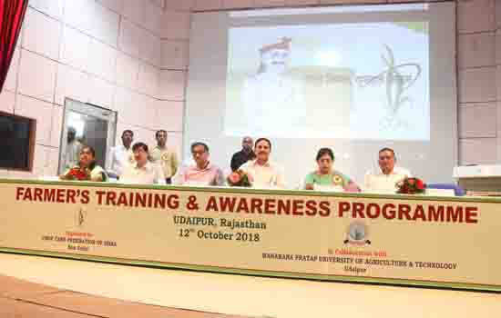 Crop Care Federation of India organizes Farmer Training Program and Awareness program at Udaipur Crop Care Federation of India organizes Farmer Training Program and Awareness program at Udaipur