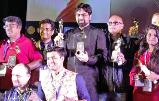 Directors Suujoy Mukerji and Raja Mukerji Win Awards at the Virgin Spring Cinefest - 2018 Directors Suujoy Mukerji and Raja Mukerji Win Awards at the Virgin Spring Cinefest - 2018