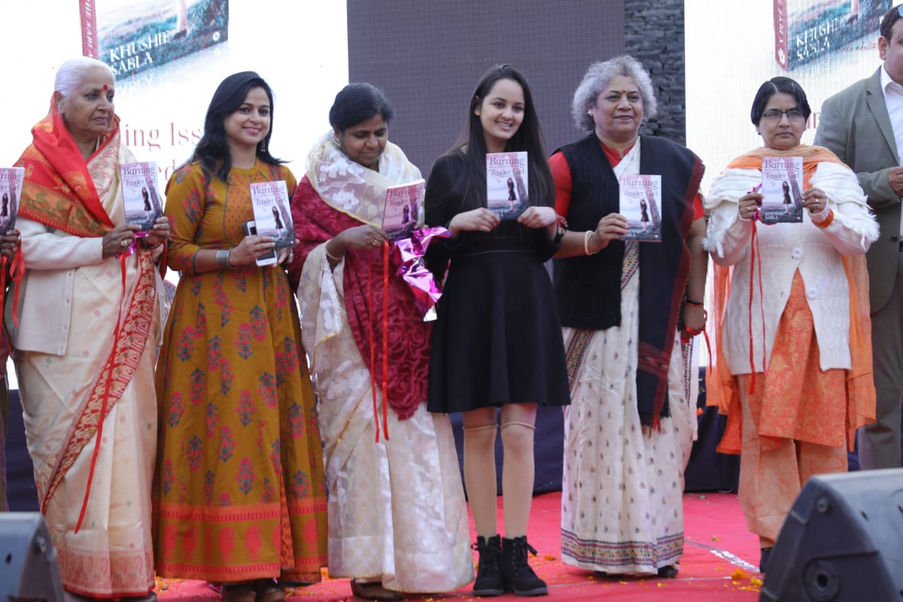 Burning Issue conveyed by a Boy to Tender Girl ' book released Burning Issue conveyed by a Boy to Tender Girl ' book released