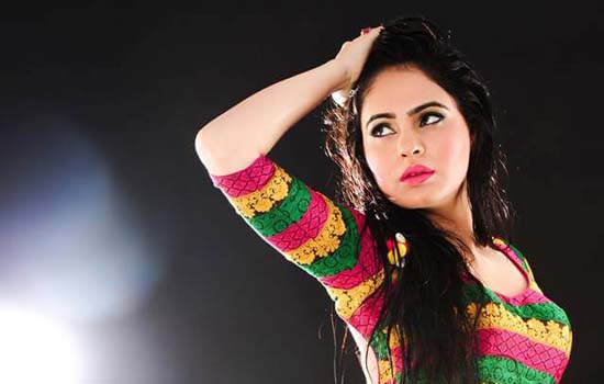 Actress Malobika MJ debuts as singer Actress Malobika MJ debuts as singer