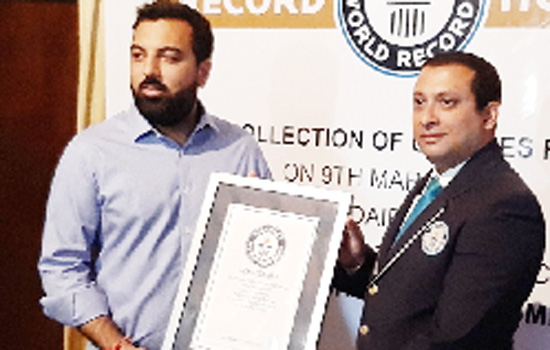 Lakshya Raj Singh Mewar bags Guinness Book of World Records
