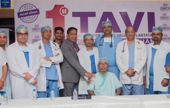 “First Successful TAVI of South Rajasthan”