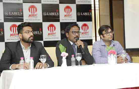Mantraraj Paliwal  Inaugurates Miraj Labels