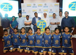 Zinc Football Academy kids overwhelm Hindustan Zinc Corporate teams