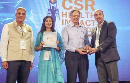 Hindustan Zinc receives the CSR Health Impact award