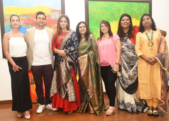 INAUGURATE NOTED ARTIST SANJUKTA ARUN’S SHOW IN AID OF CPAA