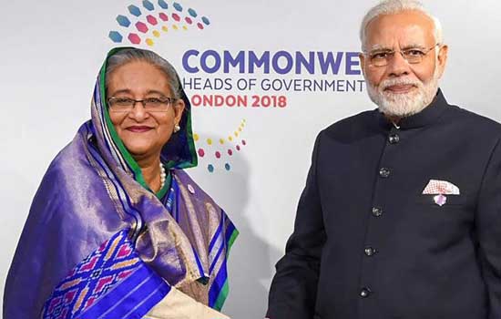 PM Modi to hold bilateral talks with Bangladesh PM Sheikh Hasina this morning