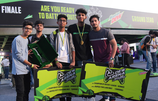 DEW ARENA, INDIA’S LARGEST GAMING CHAMPIONSHIPS BRINGS 1.5 MILLION GAMERS TOGETHER