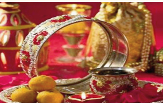 The destination for your KarwaChauth look and mehandi