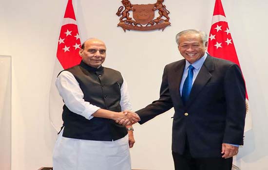 India, Singapore express satisfaction over defence ties