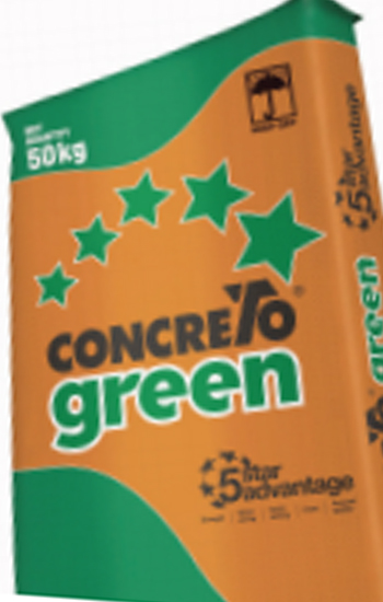Concreto Green – A High Performance Cement