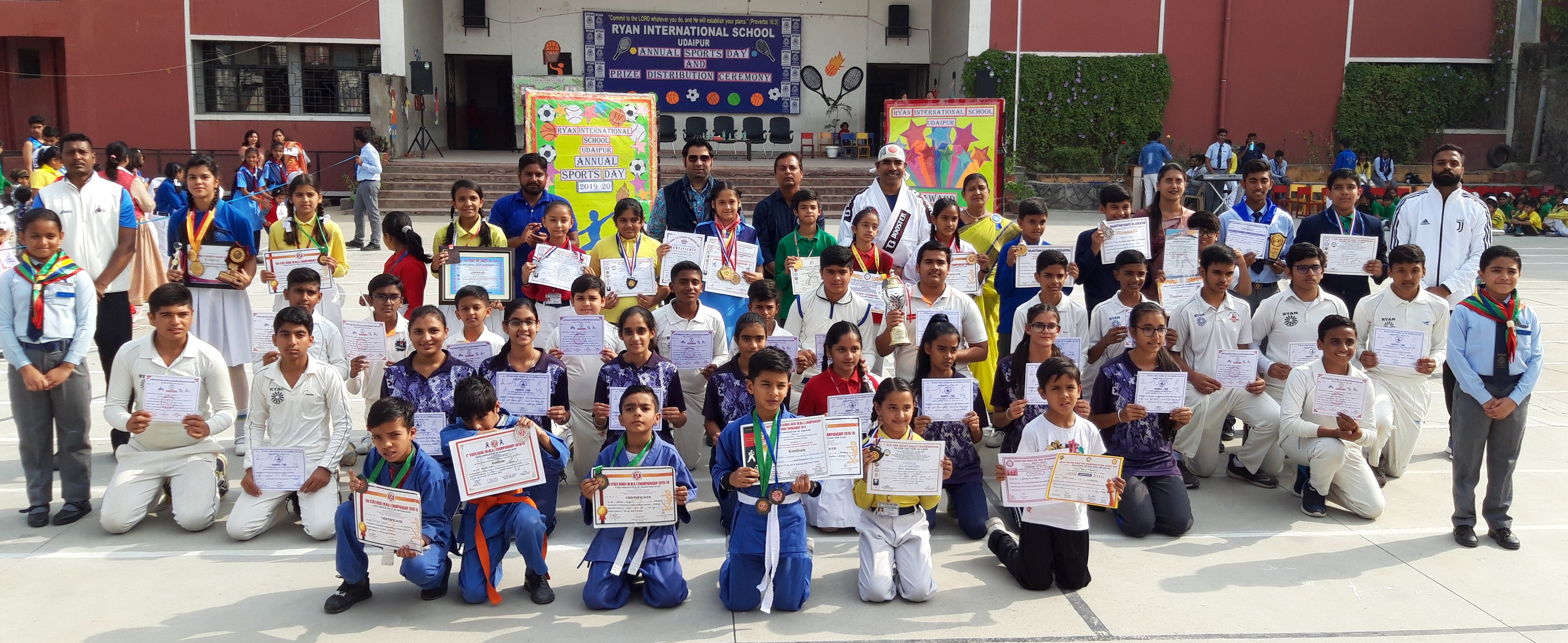 Ryan International School, Udaipur celebrated its Annual Sports Meet for Primary Wing -2019