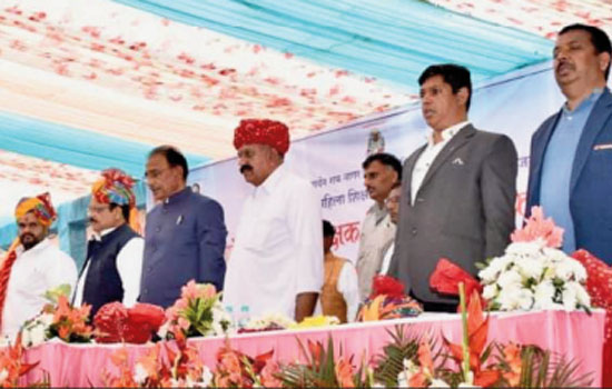 Demands for development of Hatundi and women college raised by Kul Pramukh and Chancellor Bhanwar Lal Gurjar : Minister