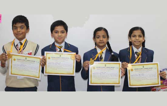 Selection of MMVM'sParidhi Sethi and other students at the state level