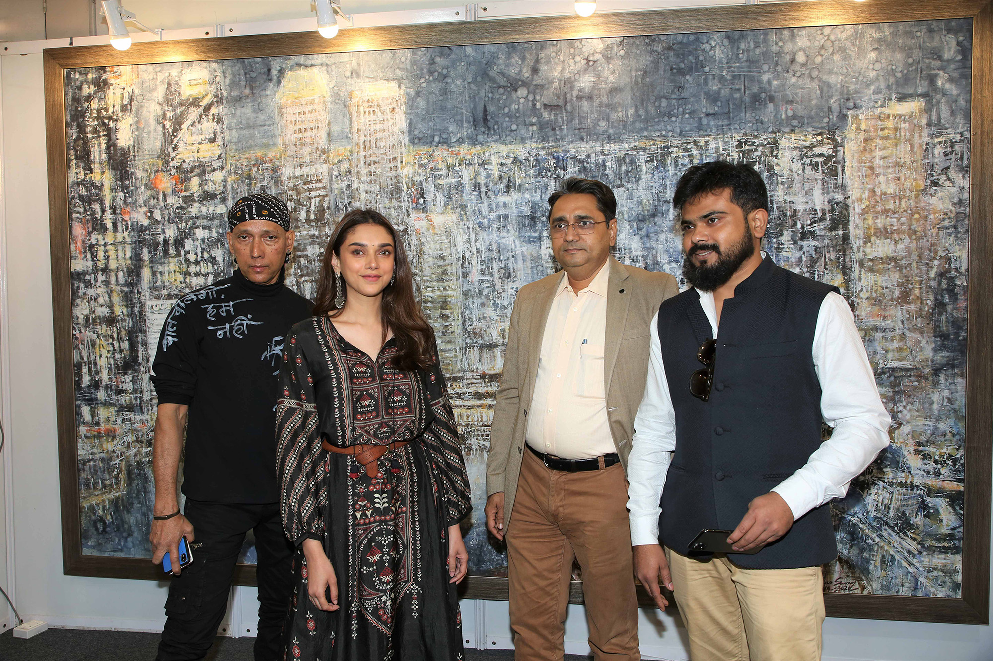 Aditi Rao Hydari and Master Chef Sanjeev Kapoor grace India Art Festival 2020