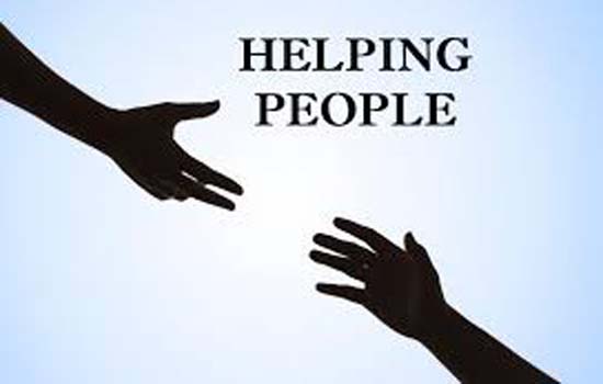 HELPING PEOPLE IN NEED