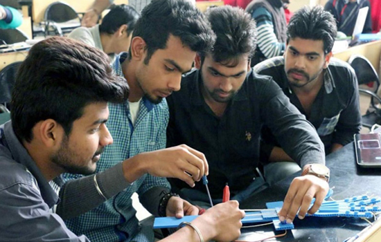 Demand for promotion of engineering students