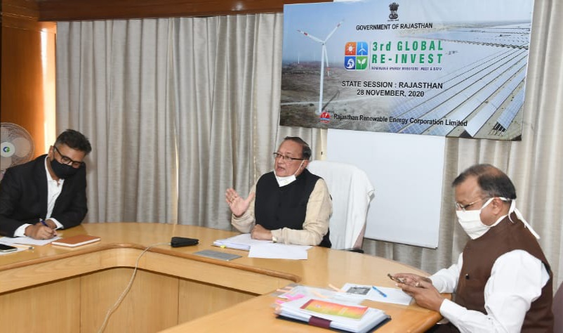 Great opportunities for investment in the field of Renewable Energy in the State- Dr. B. D. Kalla