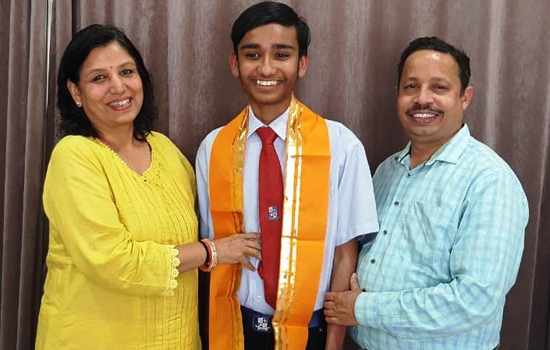Lakshya Garhwal in the third phase of the Indian National Mathematics Olympiad