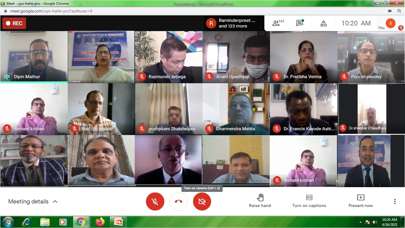 235 Researchers from India and abroad participated in the online international conference