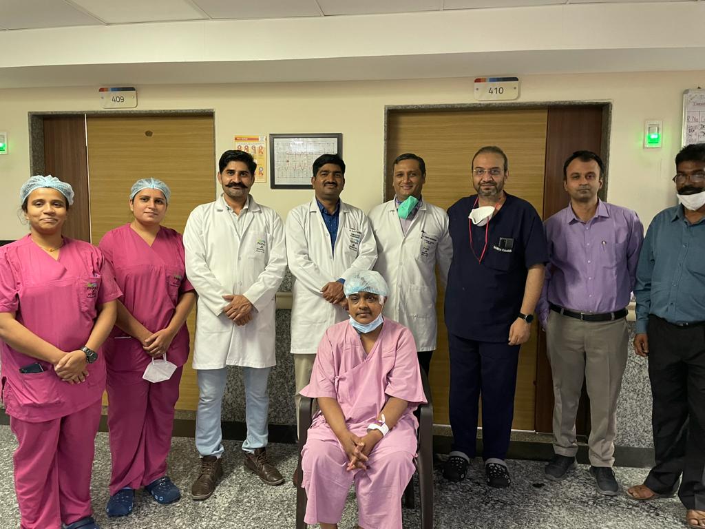 Dr. Ajit Singh performed complex brain hemorrhage in the hospital