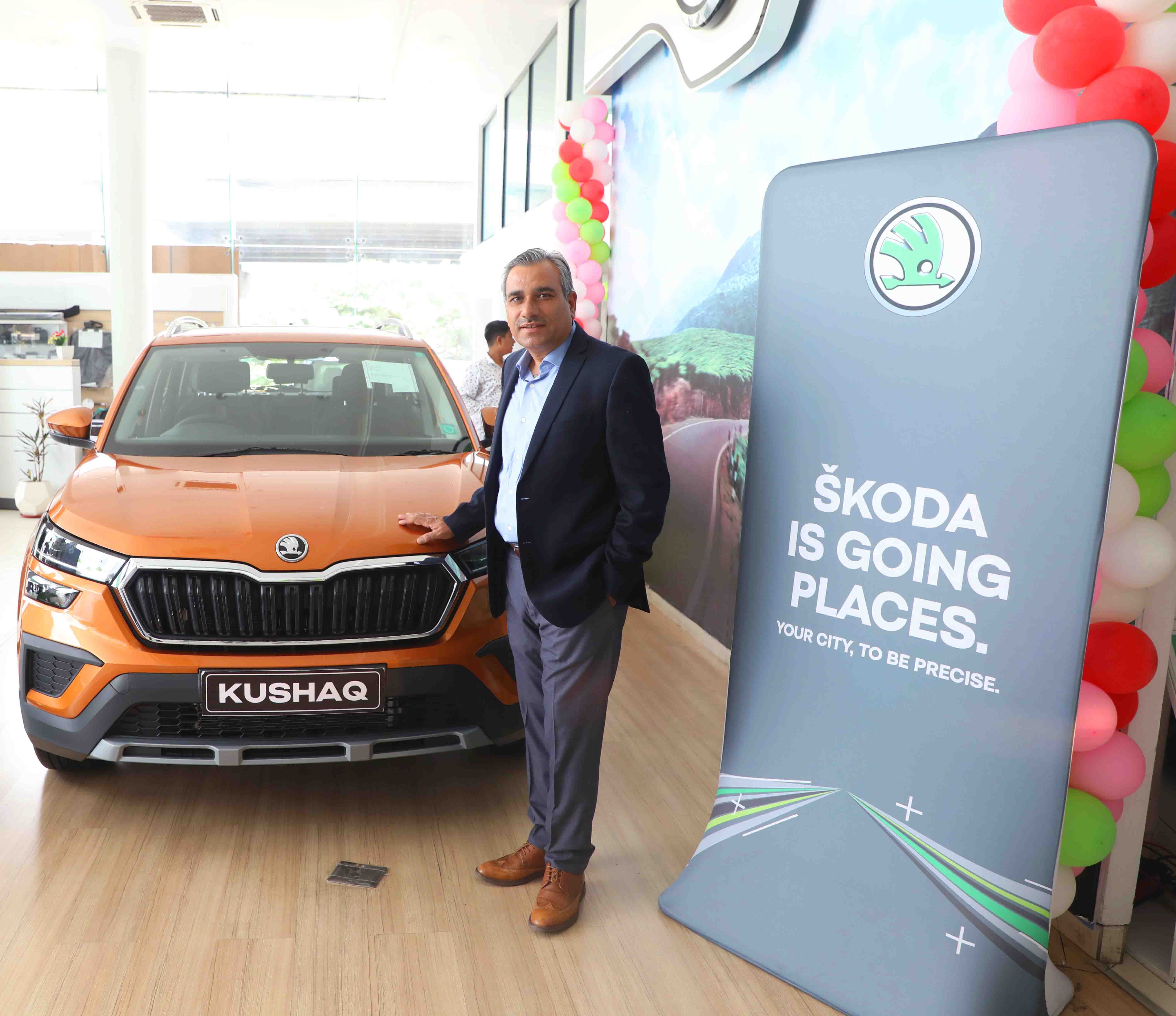 ŠKODA AUTO India offers ‘Peace of Mind’ to customers in Udaipur with the newly launched SUV KUSHAQ