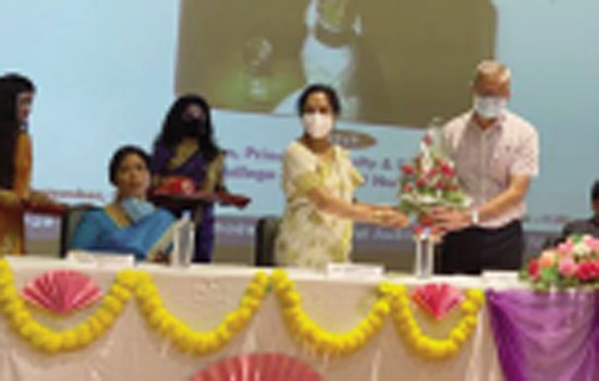 Geetanjali College and School of Nursing celebrated lamp lighting ceremony 