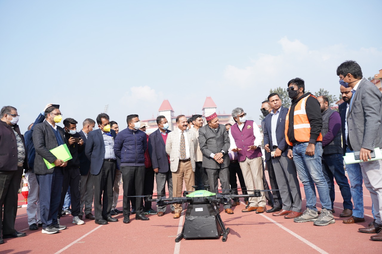 Skye Air Mobility's Drone Delivery Technology Steals The Show at Drone Mela, Dharamshala