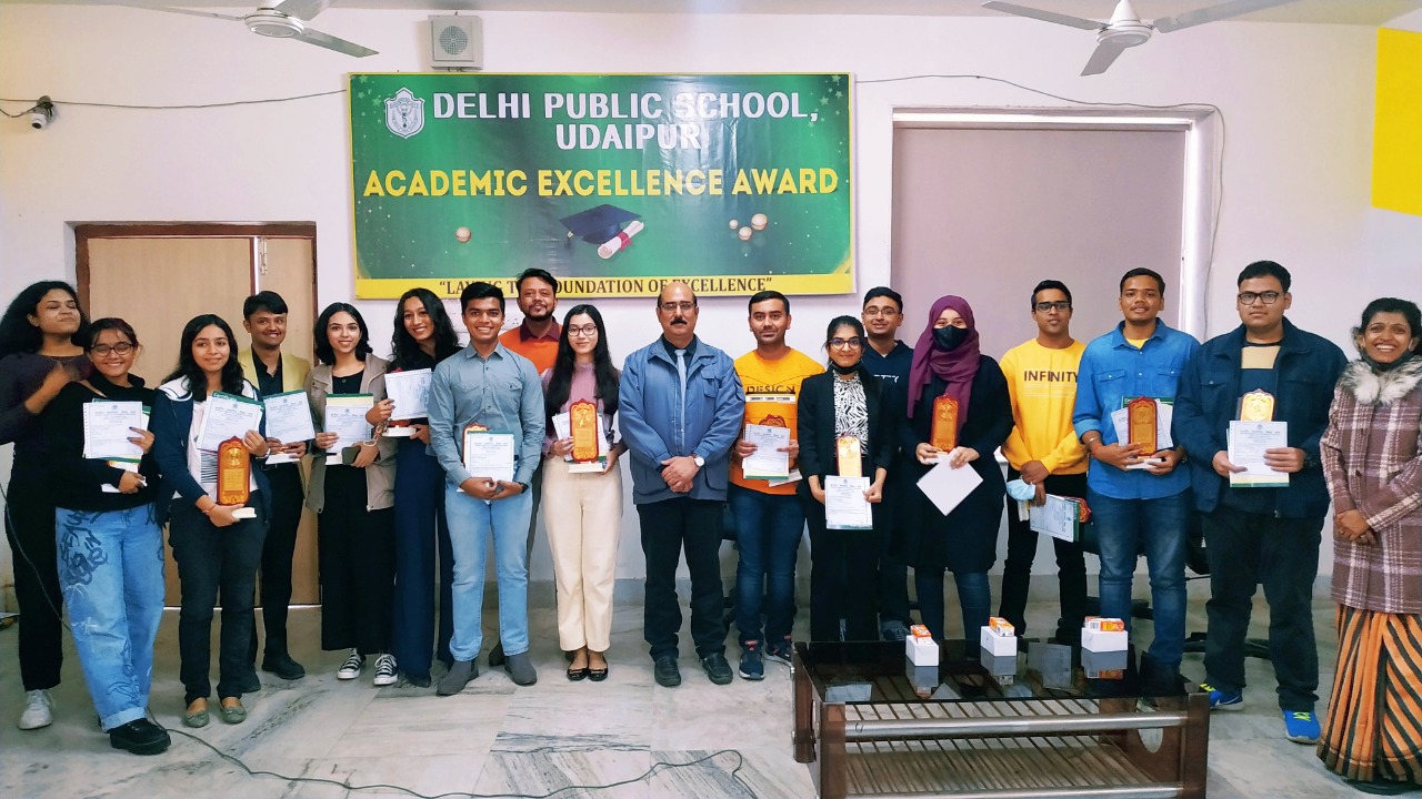 31 students of DPS Udaipur honored with National Senior School Certificate