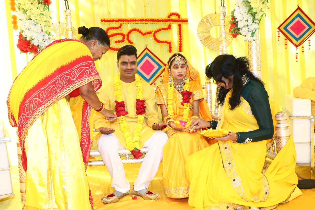 Ganpati Sthapna – Auspicious start to Divyang Vivah with Haldi ...