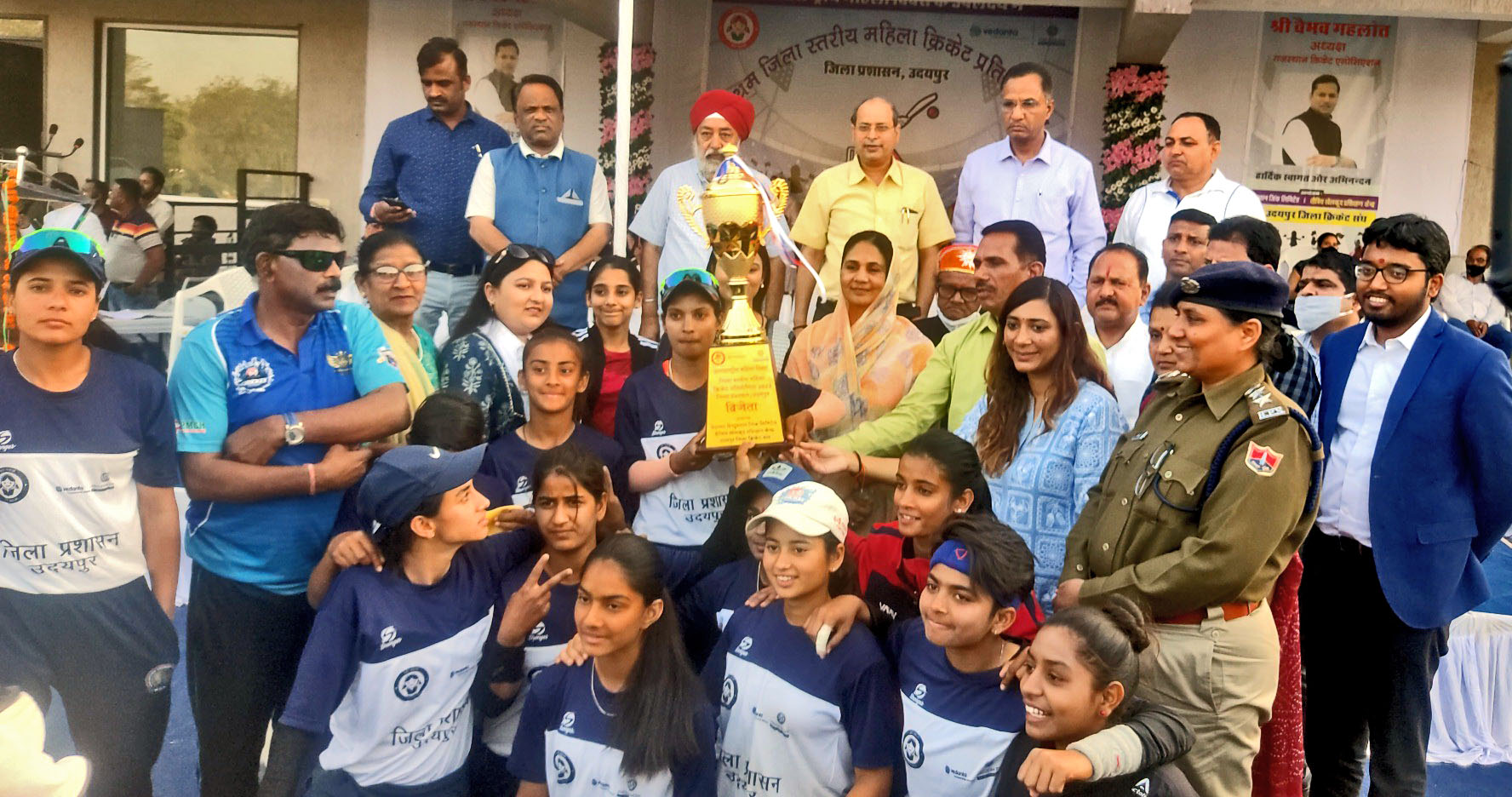 The thrill of district-level women's cricket competition